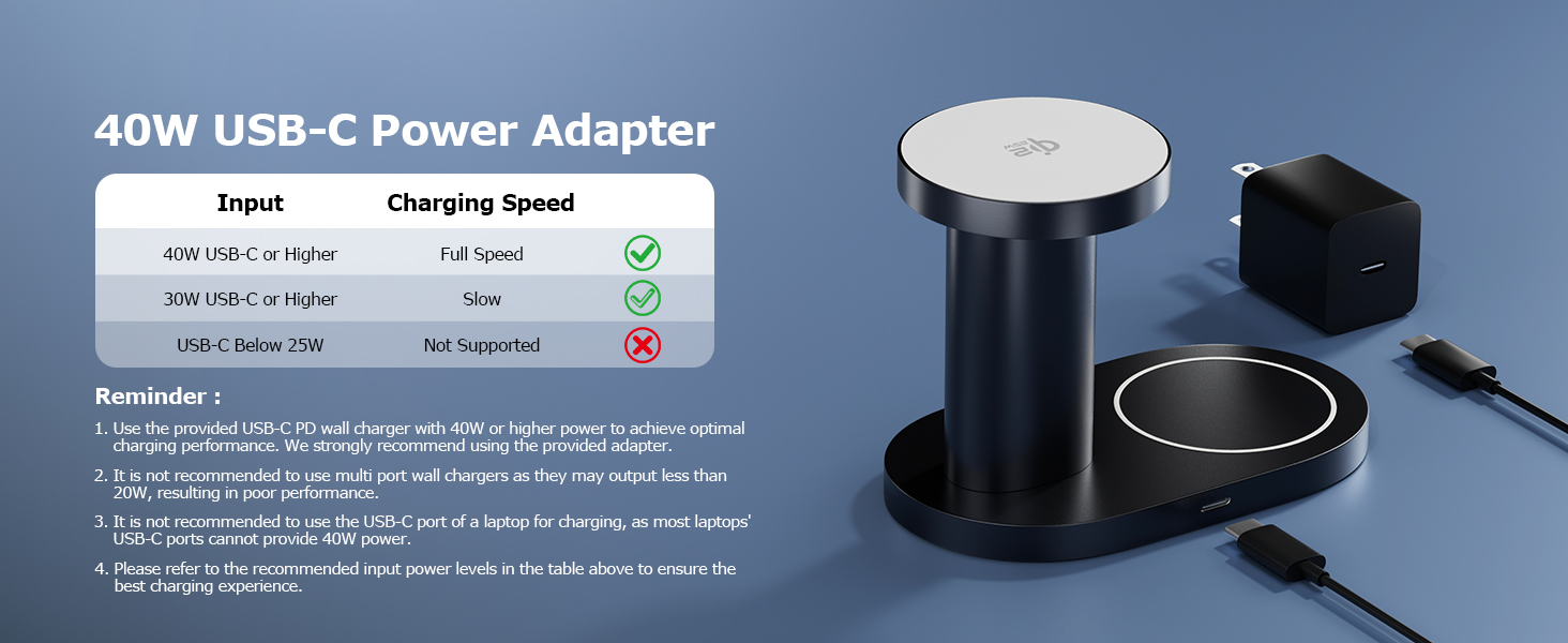 apple charger station