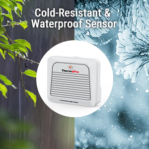 Indoor Outdoor Thermometer Wireless