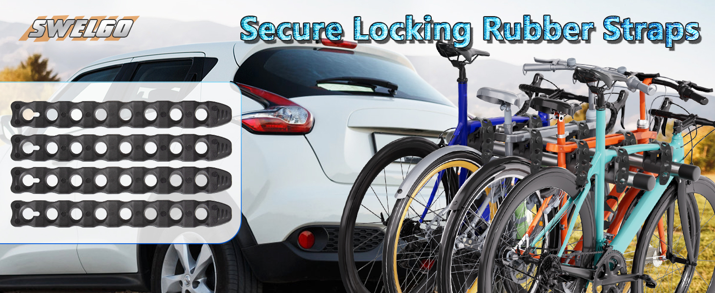 Bike Rack Strap replacement rubber straps bike straps for rack rubber tie down straps