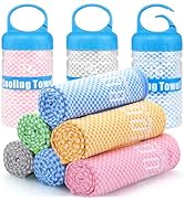 BOGI Cooling Towel, Cooling Towels for Neck and Face-40"x12"-Ice Towel for Instant Cooling, Soft ...