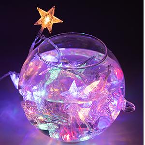 33ft 100 LED Star String Lights