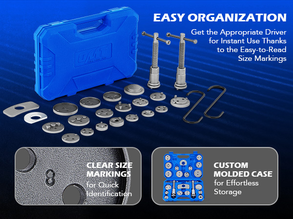 disc brake caliper tool set