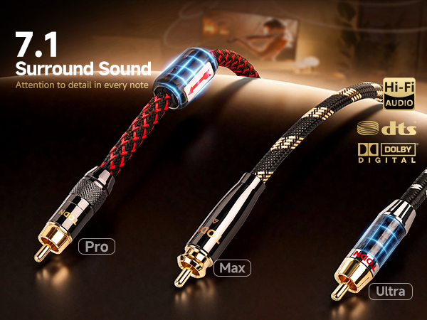 hifi digital coax cable for audiophile
