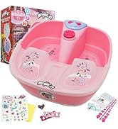 Miraculous Ladybug - Marinette's Foot Spa Set for Kids with Real Bubbles Massage and Relaxing Mus...