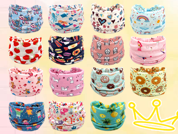 Girls Headbands Wide Knotted Hair Bands