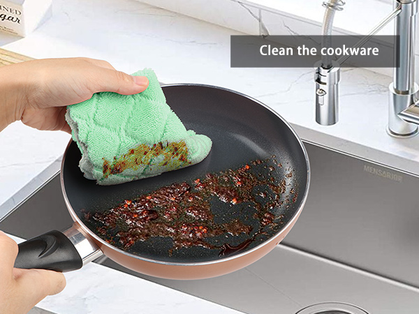 Clean the cookware