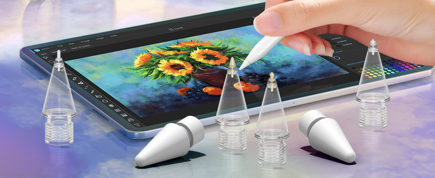 6 pack replacement apple pencil tips