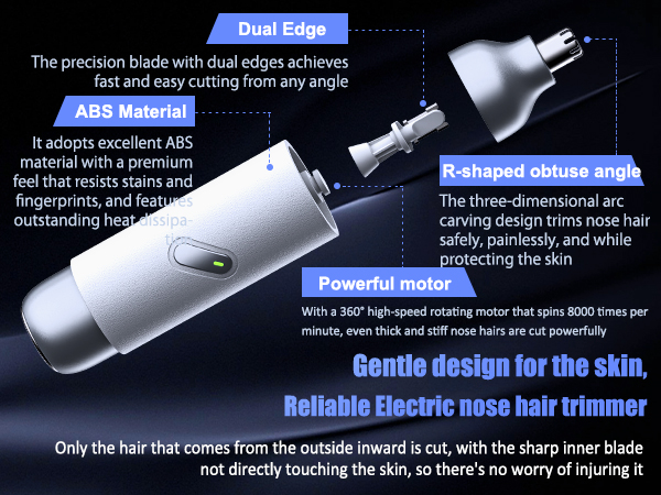 Eyebrow &amp;amp; Facial &amp;amp; Nose Hair Trimmer Clipper