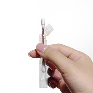 Individually wrapped iodophor cotton swab 100 pack