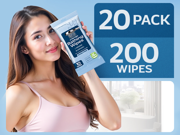 shower wipes