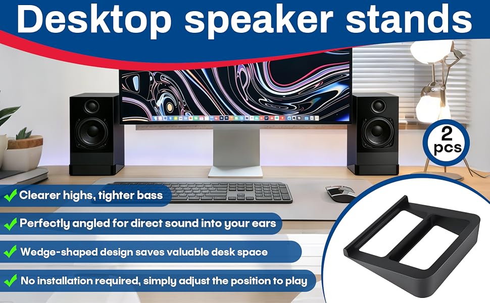 speaker stand desk A+1