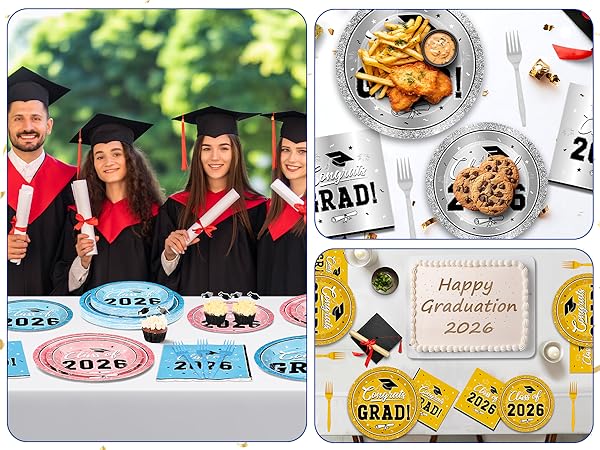 Graduation Party Supplies Set