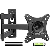 USX MOUNT Full Motion TV Wall Mount Universal Corner TV Mount for 13-32 inch Flat Curved Screen T...