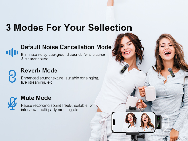 Mini Lavalier Microphone for iPhone/Android/PC