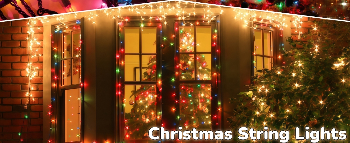 Multicolor Christmas String Lights