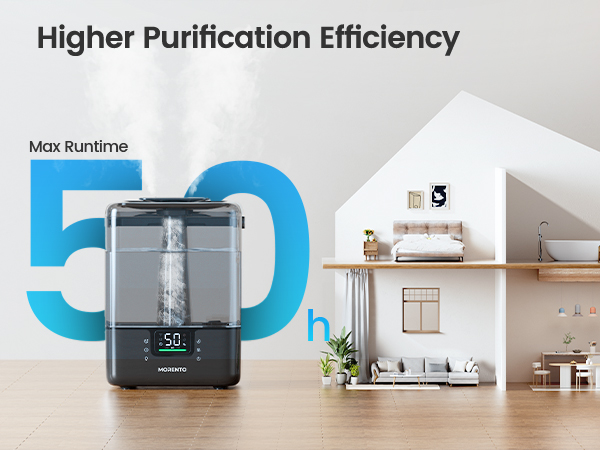 Higher Purification Efficiency