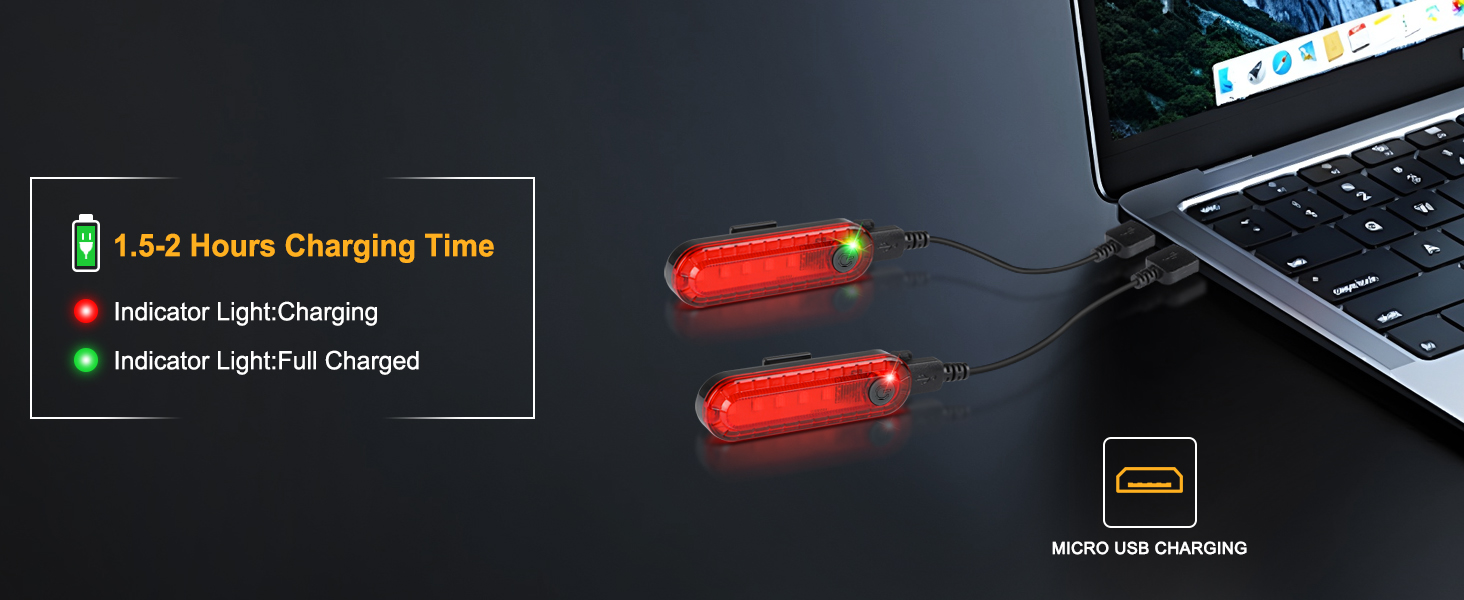 USB Rechargeable Bike Light