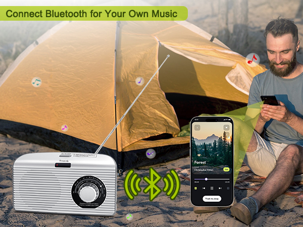 Connect Bluetooth for Your Own Music