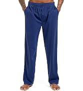 Inner Wish Men's Pajama Pant, Soft Mens Lounge Pants Sleep Bottoms with Pockets Drawstring