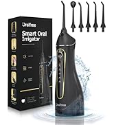 Water Dental flosser for Teeth Cleaning - Oralfree Braces Care, Cordless Portable Rechargeable Or...