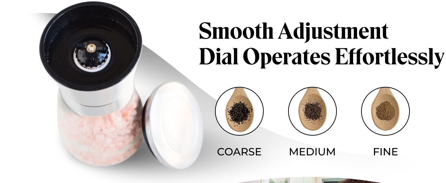 Smooth Adjustment Dial