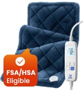 weighted heating pad with far infrared