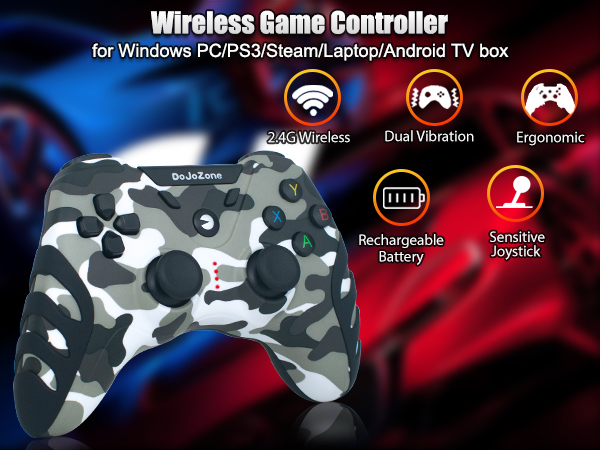Wireless PC Controller steam controller ps3 controller