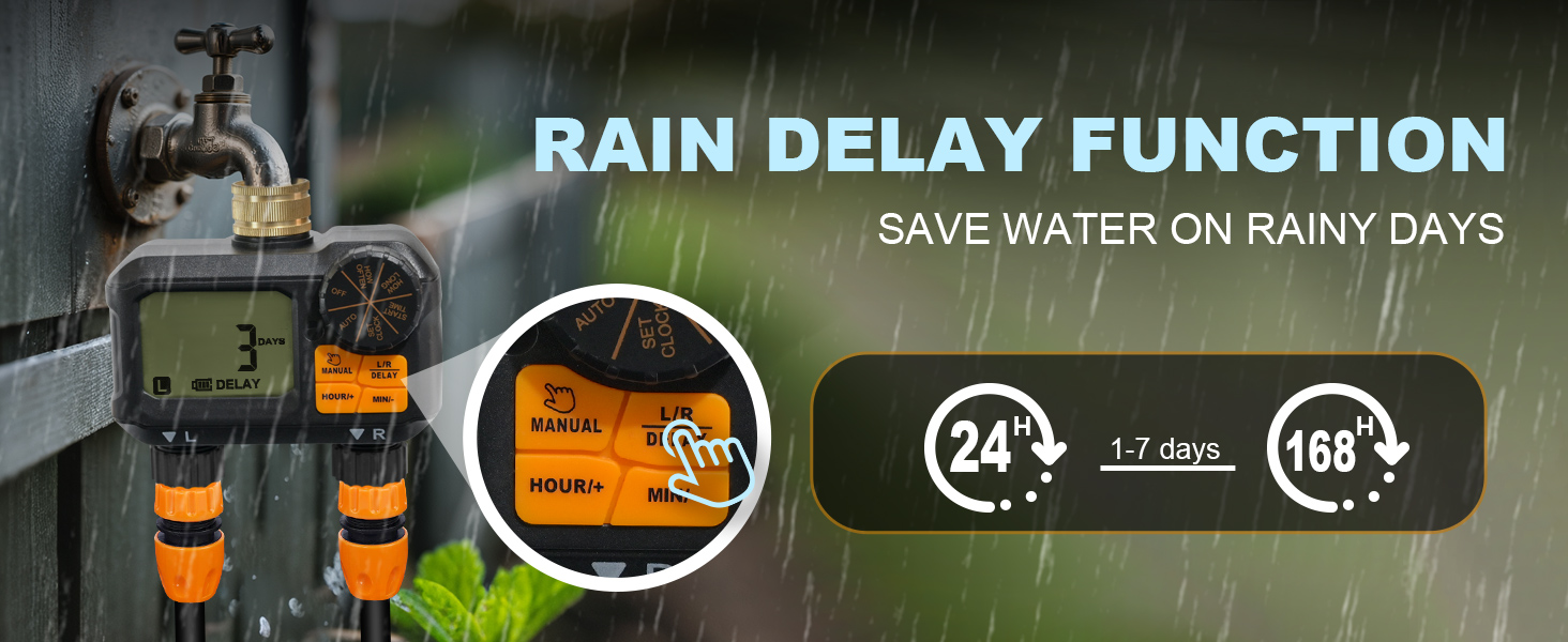 rain delay water timer