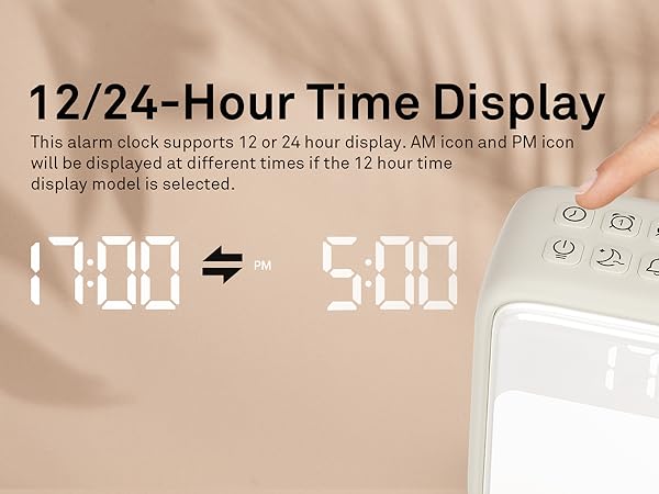 12/24 Hour Time Display