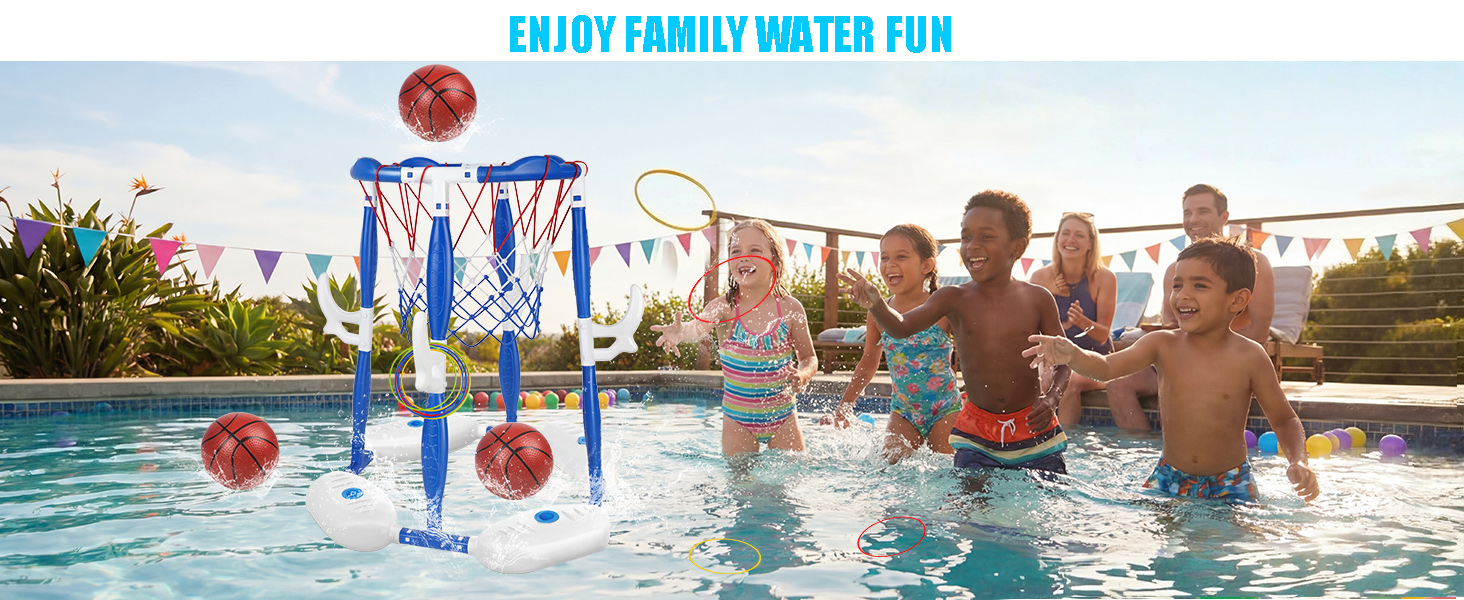 pool basketball hoop
