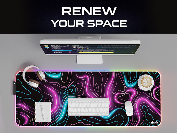 gaming room accessories desk pad for keyboard and mouse mousepad gaming keyboard mats for desk