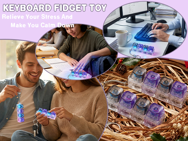 clicky keyboard fidget
