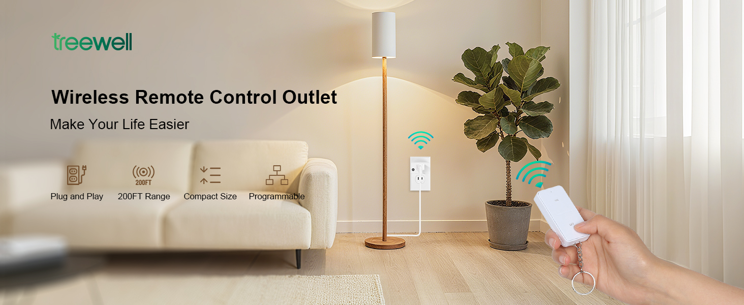 remote control outlet