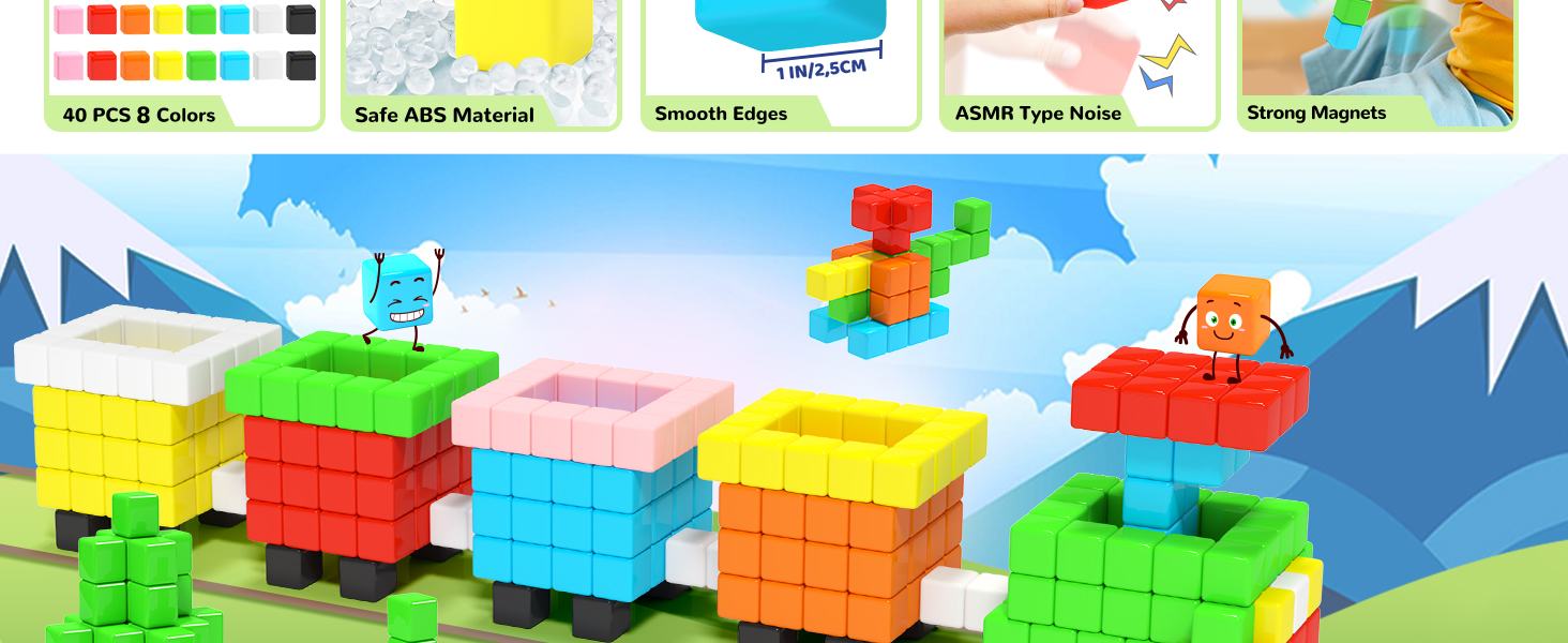 magnetic blocks for toddler age 1-3