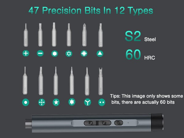 Mini Electric Screwdriver, 3.6V Precision Screwdriver Set