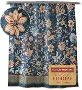 Maison d' Hermine Shower Curtain 100% Cotton One Panel 70