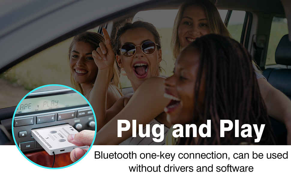 Cassette player adapter