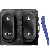 Master Power Window Switch 9 Pins Compatible with 1999-2002 Ford F150 F250 F350 Lobo, Driver Side...