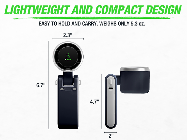 Handheld Fan Features a Compact and Lightweight Design for Easy Carry and Everyday Use