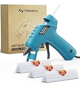 Tilswall Hot Glue Gun Kit with 30 Glue Sticks, Fast Preheating Mini Glue Gun for Kids' DIY School...