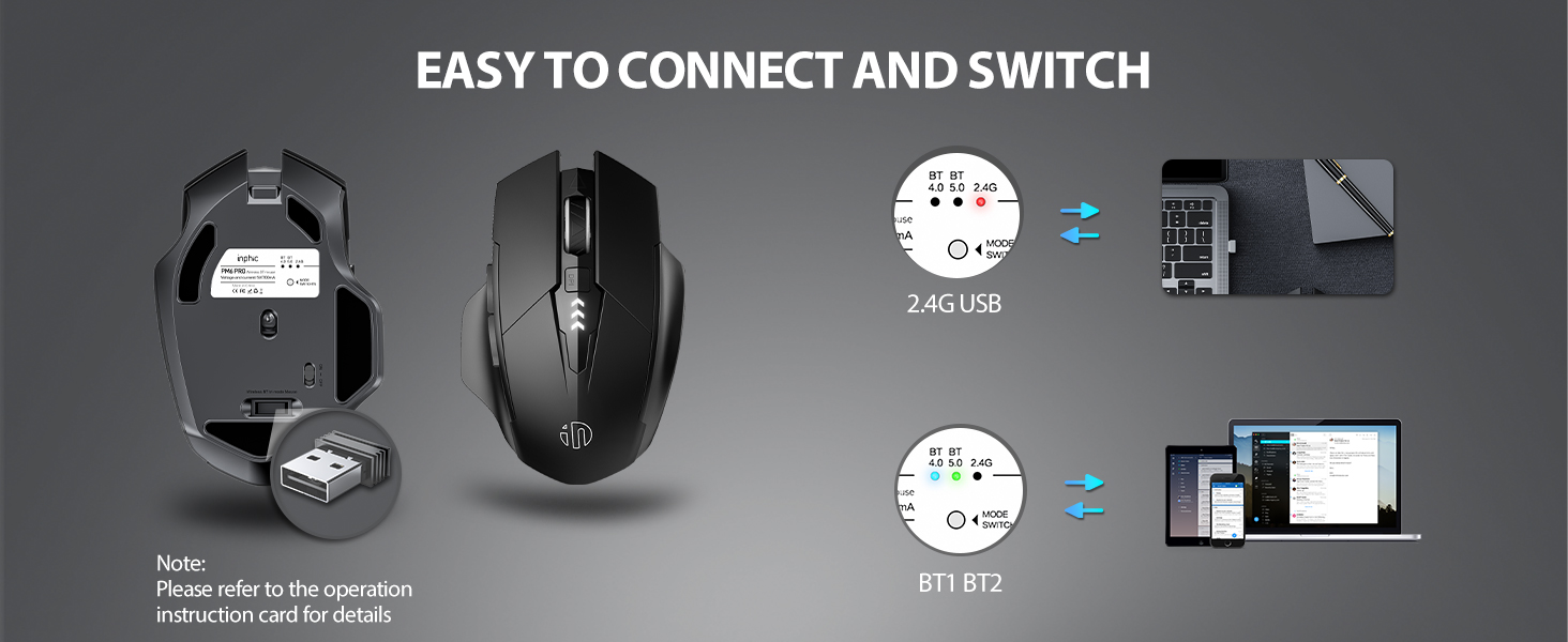 bluetooth gaming mouse