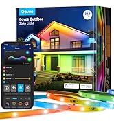 Govee Outdoor LED Strip Lights, 32.8ft Smart Outdoor Lights Work with Alexa and Google Assistant,...