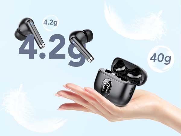 Wireless Earbuds, New Bluetooth 5.4 Headphones