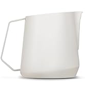 MHW-3BOMBER Milk Frothing Pitcher - 20oz/600ml Milk Frother Cup with U-Shaped Spout - SUS 304 Ste...