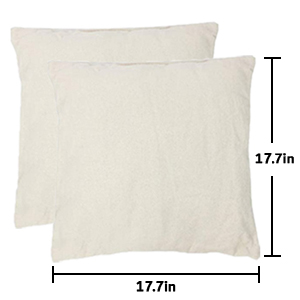 2 Pillows Included