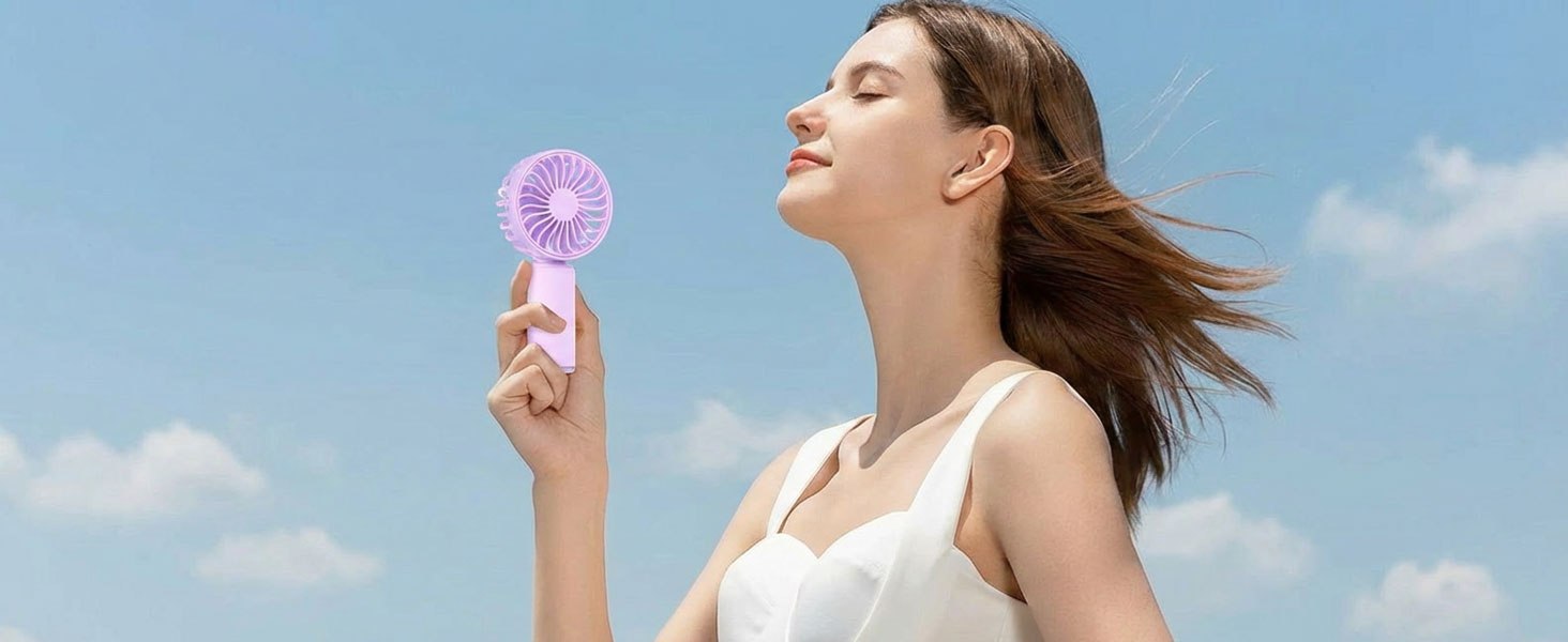 portable hand fan
