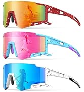 CIFOYA Kids Sunglasses Youth Baseball Sunglasses for Boys Girls Age 6-14 Sports UV400 Protection ...