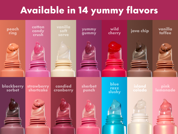Glow Reviver Melting Lip Balm flavors