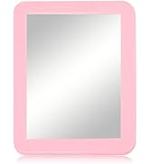 ARTLYMERS Magnetic Locker Mirror, 5x7 Real Glass Small Mirrors for Locker with Magnetic Backing, ...