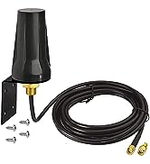 Bingfu 4G LTE Cellular Antenna Outdoor 5dBi SMA Male Antennas- 10ft Low Loss 195 Coaxial Cable Co...